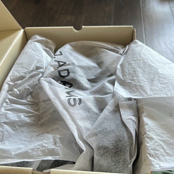 J.Adams black NWT RAYANNE PLATFORM WEDGE SANDALS 6.5 - Picture 10 of 10